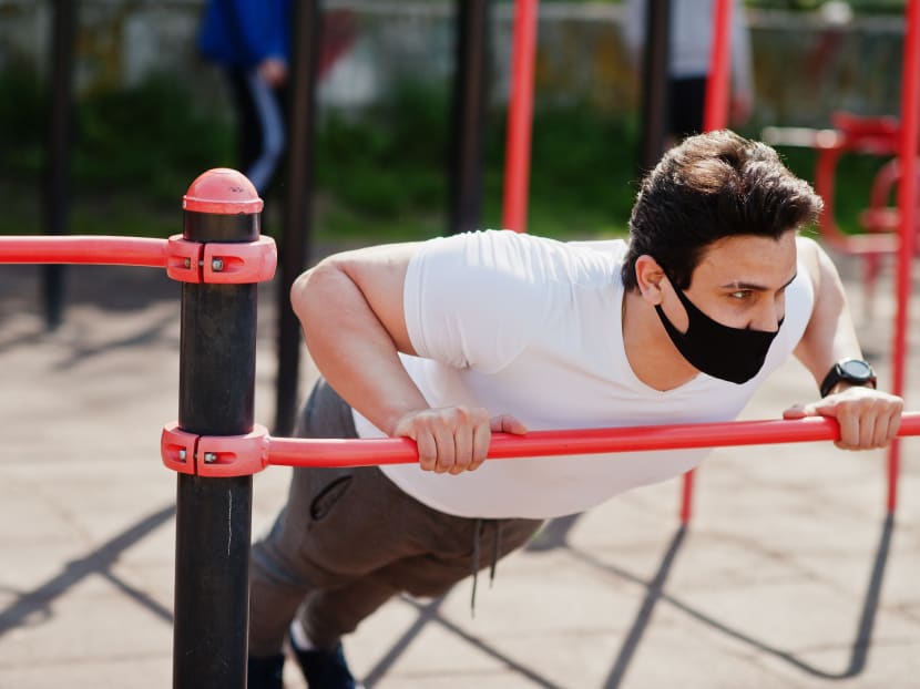 Will wearing a mask during workouts actually make exercise harder?