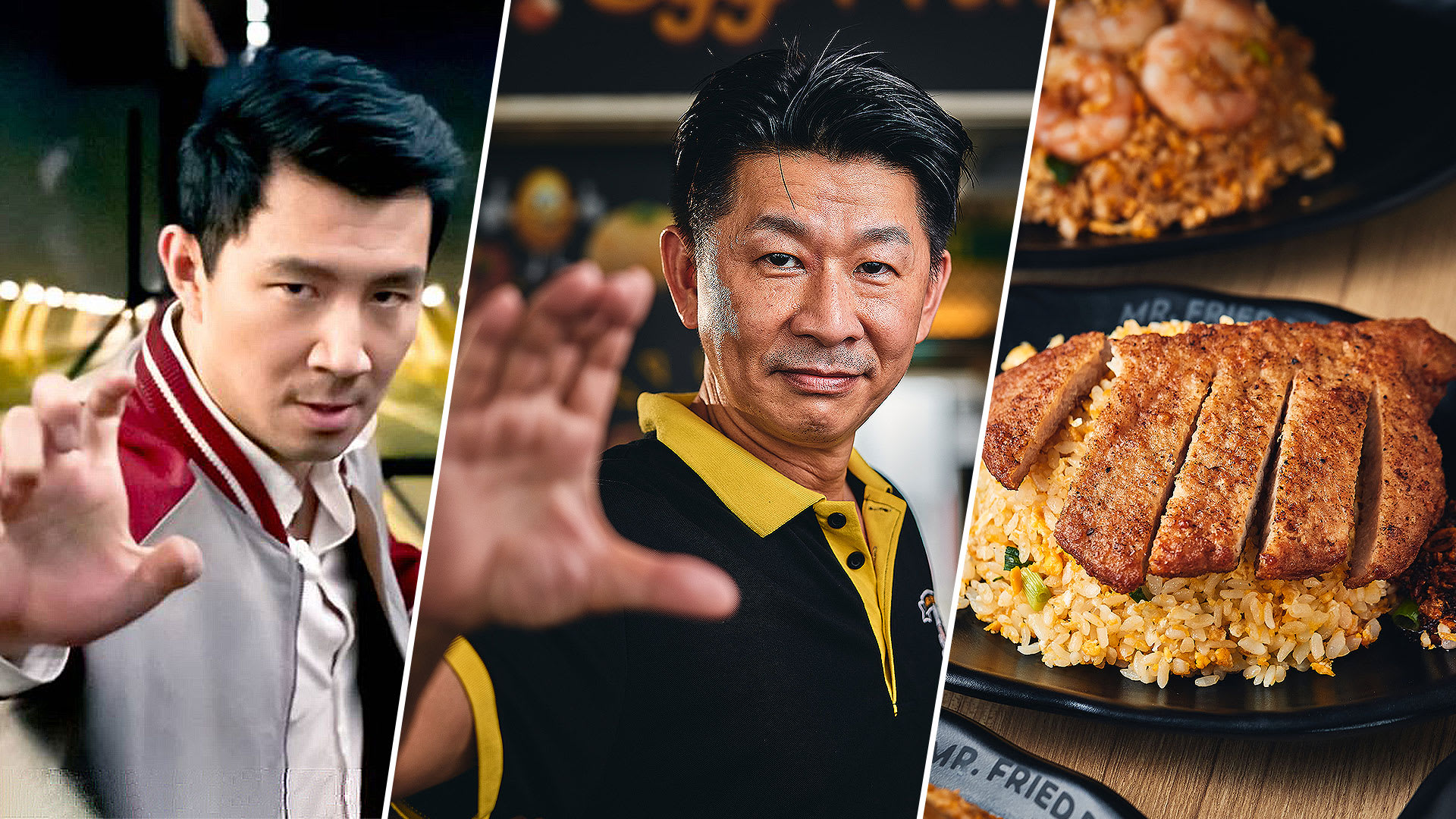 Good Pork Chop Fried Rice By Hawker Who Netizens Say Resemble Shang-Chi’s Simu Liu