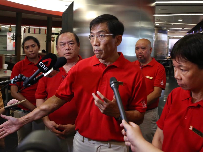 SDP’s Chee Soon Juan speaking to the media before their blood donation drive on March 14, 2020. The party has launched a campaign called 4Y1N, which stands for “four yes, one no”. SDP’s Chee Soon Juan speaking to the media before their blood donation drive on March 14, 2020. The party has launched a campaign called 4Y1N, which stands for “four yes, one no”.