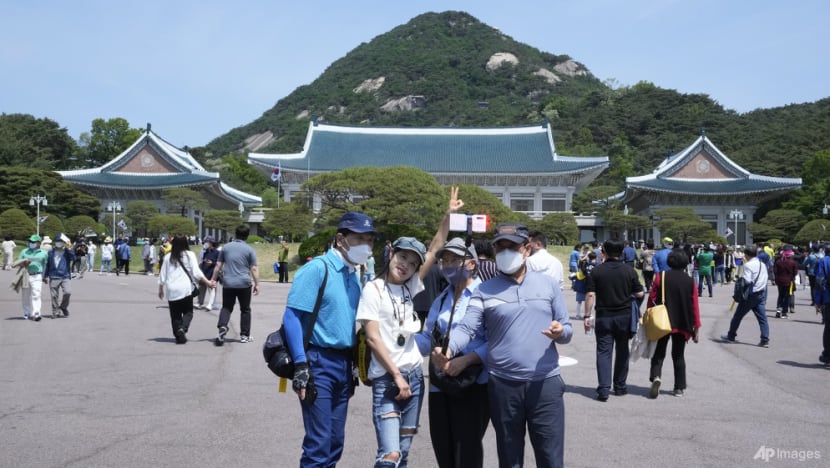 South Korea's Blue House opens to public for first time in 74 years South Korea's Blue House opens to public for first time in 74 years