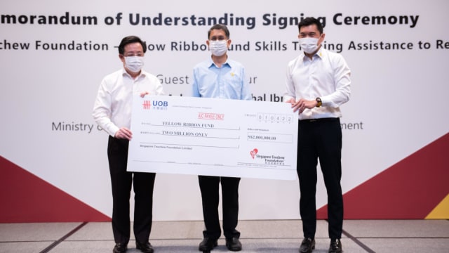 新加坡潮州基金投入200万元扩大黄丝带计划助学金项目