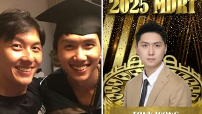 Brother Of Vincent Wong Quit Acting To Be A Financial Advisor; Is Now Part Of Million Dollar Round Table Which Requires Members To Make At Least S$140K A Year