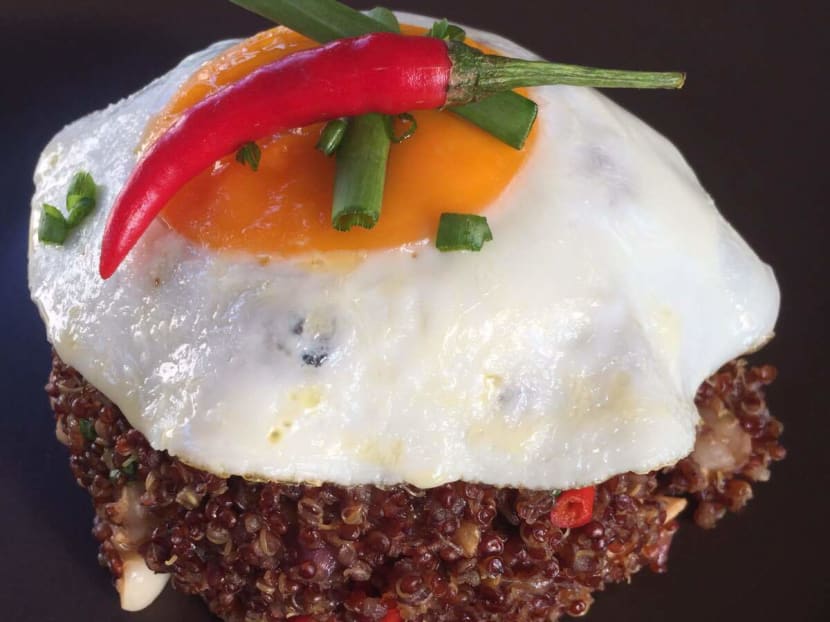 Quinoa goreng is one of the items on the menu at What's Supp at the Singapore Night Festival next week.