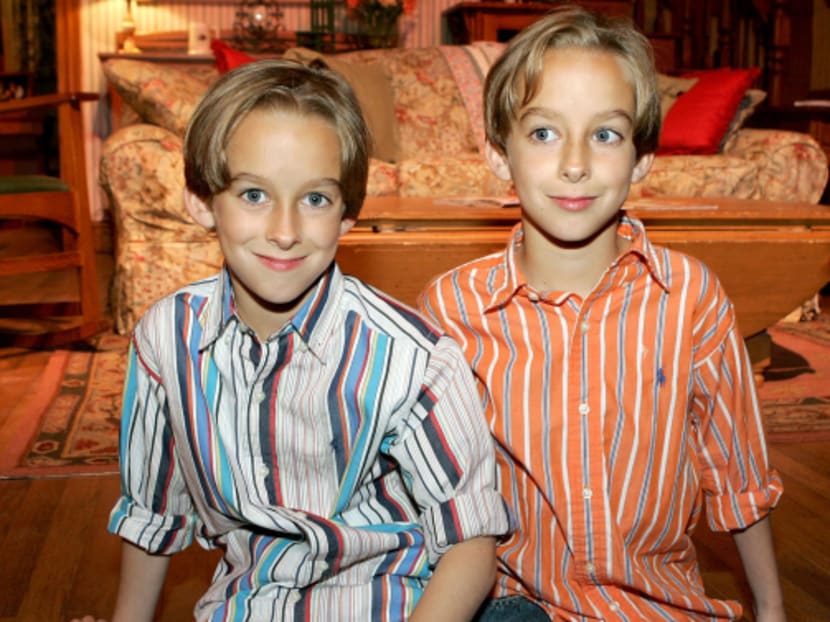 Actors Sullivan Sweeten (right) and Sawyer Sweeten attend the Everybody Loves Raymond Series Wrap Party at Hanger 8 on April 28, 2005 in Santa Monica, California. Photo: Getty Images
