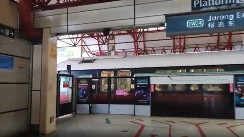 SMRT files police report after commuter blocks platform door, causing train delay