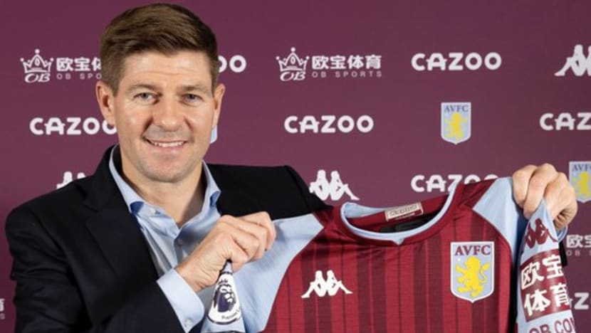 Gerrard appointed Aston Villa manager after leaving Rangers 