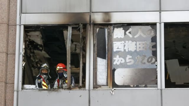 日本大阪商业区建筑物发生大火 目前24人证实死亡