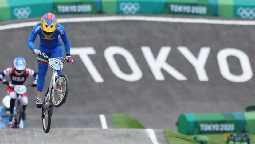 Olympics-Cycling-Pajon and Fields safely through to BMX semis Olympics-Cycling-Pajon and Fields safely through to BMX semis