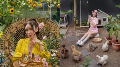 Jamie Chua Is Now Into Gardening & Farming — She Grows Veggies & Rears Chickens At Home & Wants To Add A Pig To Her Farm-ily