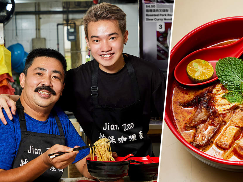 Dad, an ex-SBS bus captain, returned to his Ipoh hometown during the pandemic to master the dish before opening the stall. Dad, an ex-SBS bus captain, returned to his Ipoh hometown during the pandemic to master the dish before opening the stall.