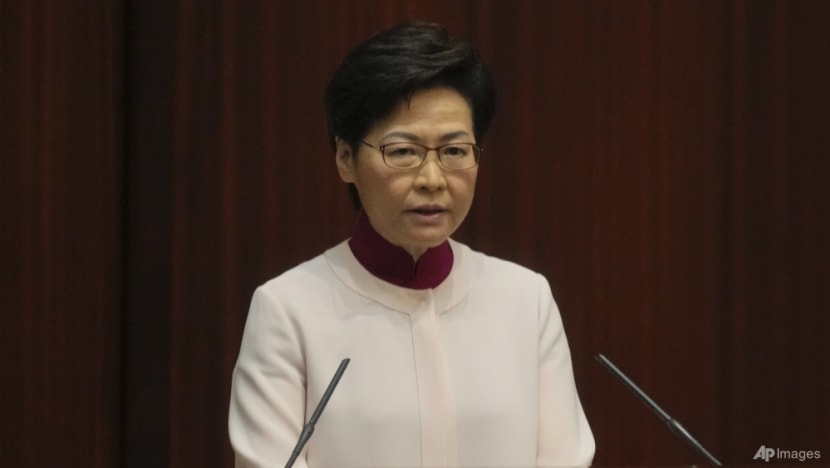 Carrie lam kong leader hong Hong Kong