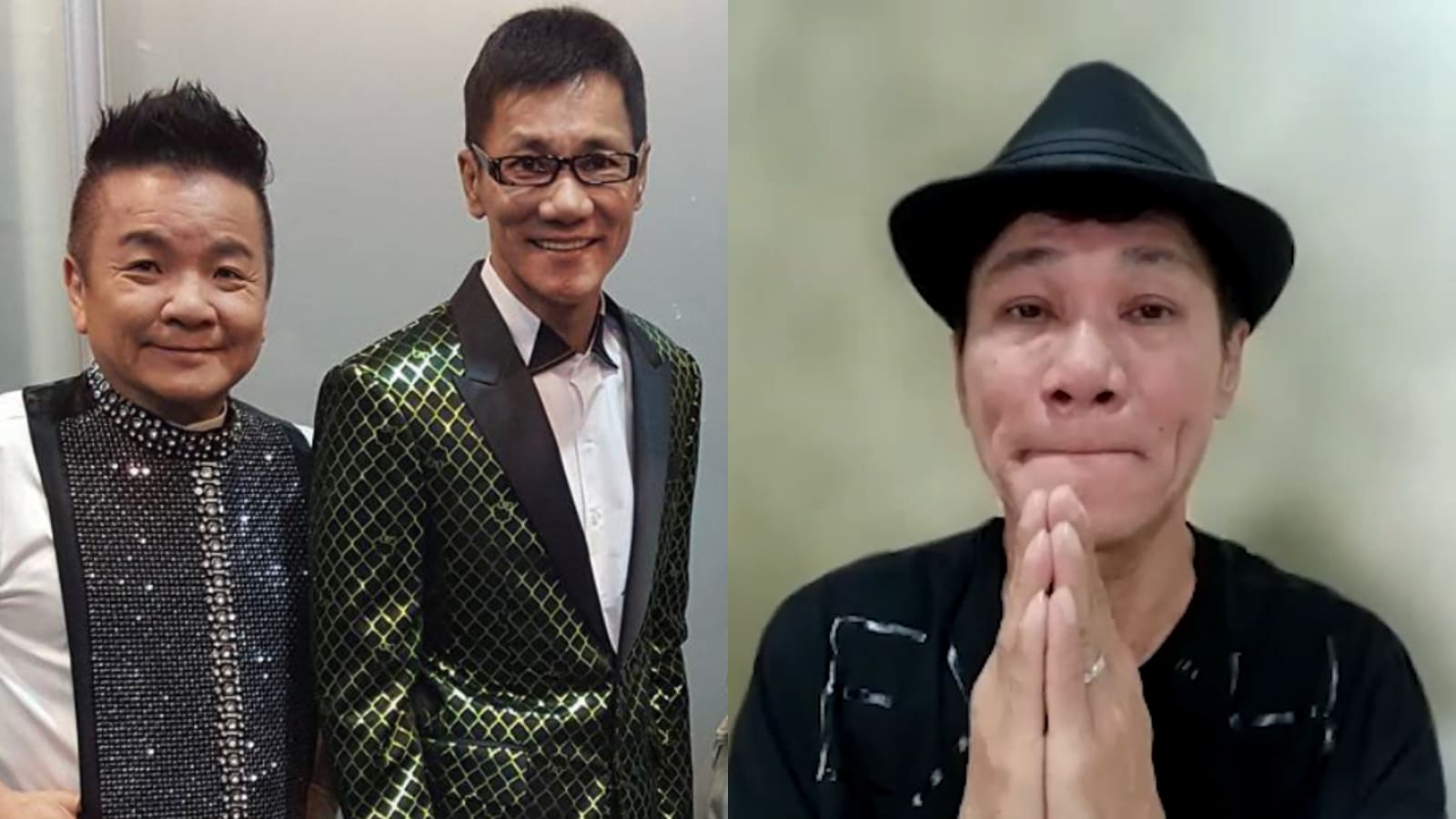 According to the getai star, when he first entered showbiz, his clothes were all given to him by Marcus. According to the getai star, when he first entered showbiz, his clothes were all given to him by Marcus.