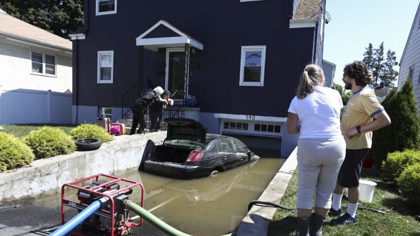 Climate change blamed for havoc in northeast US floods