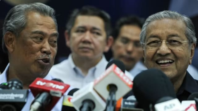 政治没有永远的敌人 马哈迪愿与慕尤丁再携手
