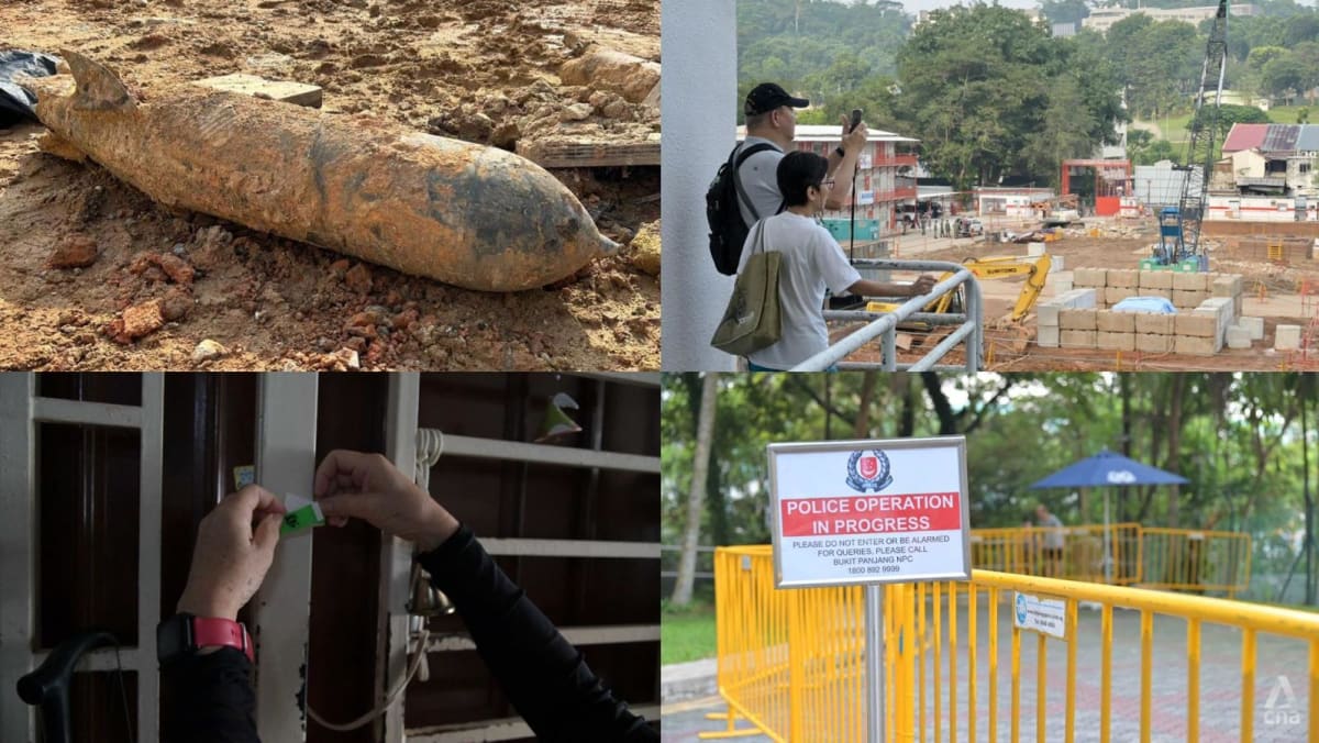 Bukit Timah Residents Evacuate Properties as Globe War II Bomb Detonation Commences
