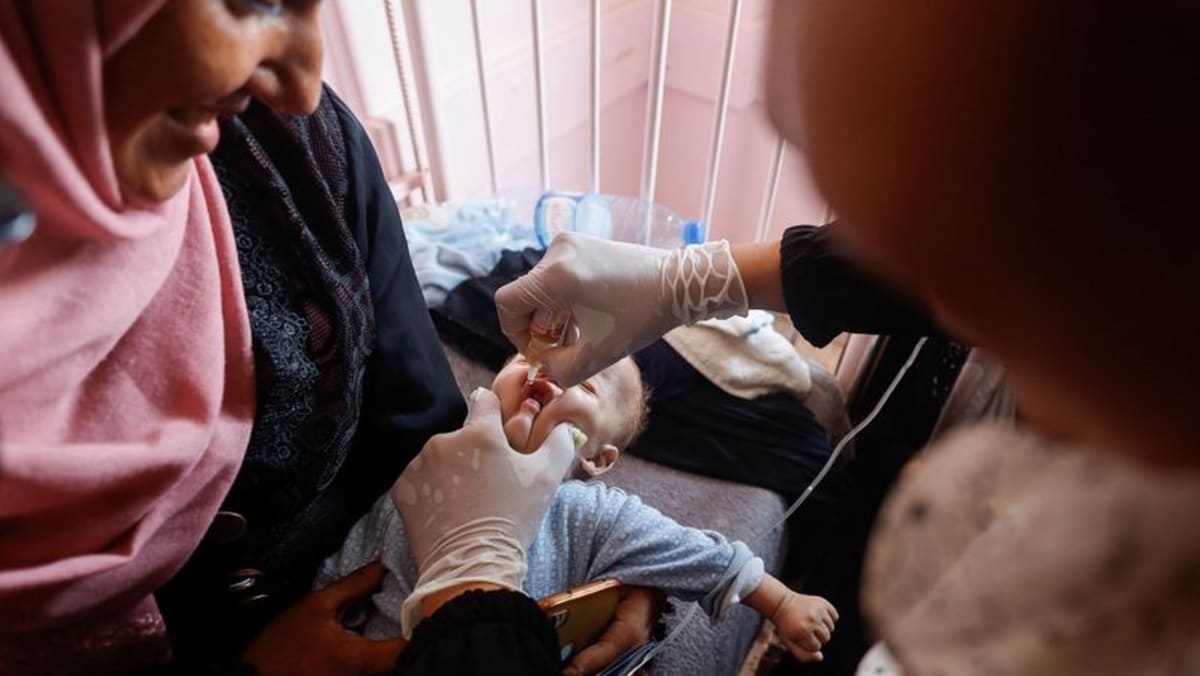 Health official says polio vaccine campaign begins in war-torn Gaza