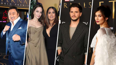 Angelina Jolie’s Children Wore Upcycled Dresses At Eternals World Premiere