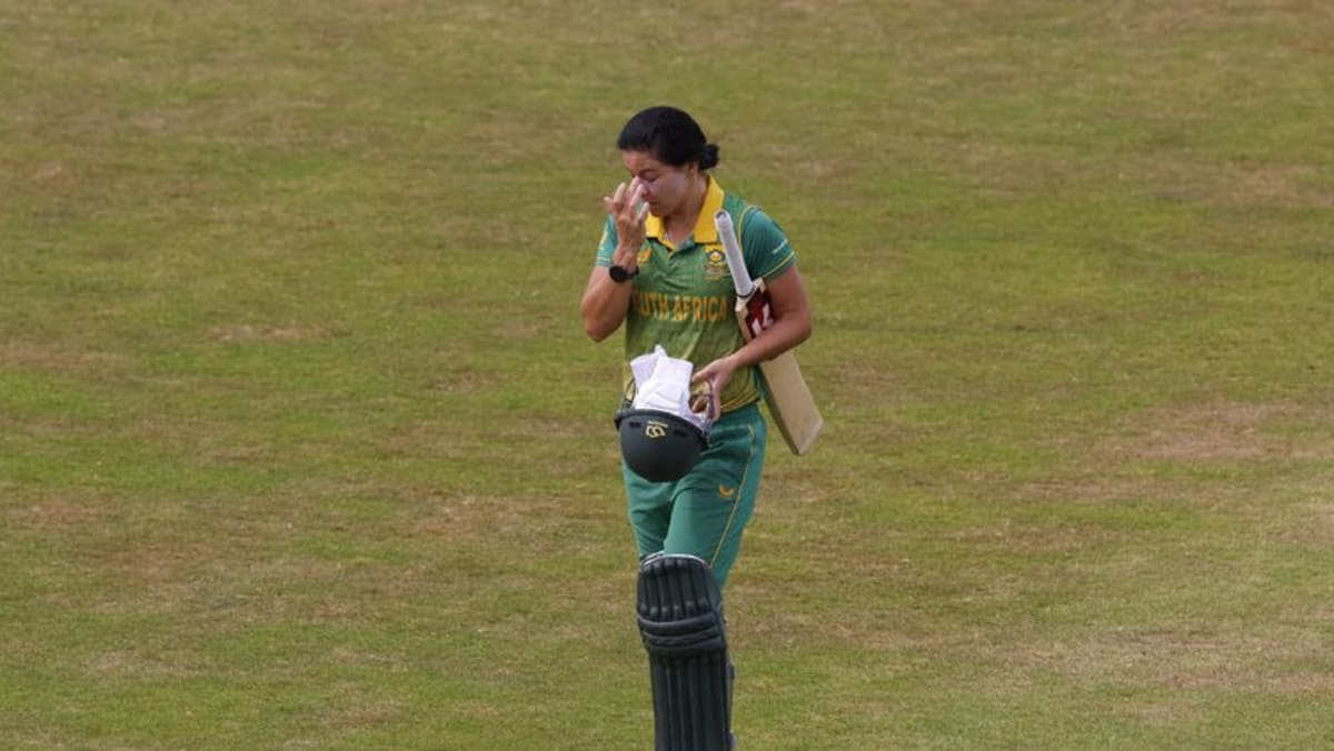 S Africa's Kapp on compassionate leave after wife van Niekerk dropped from WC squad