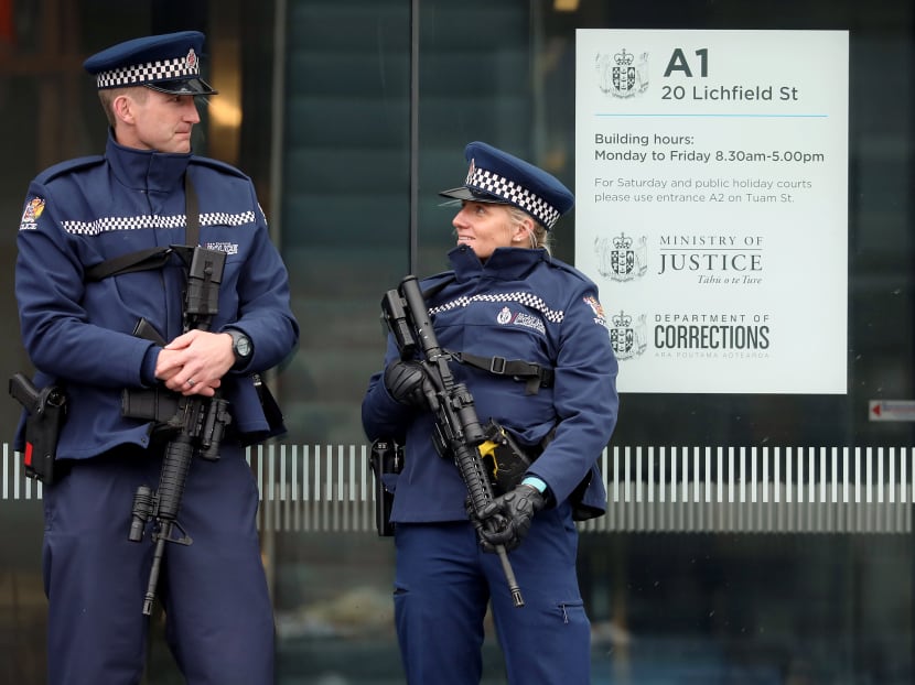 New Zealand police on June 9, 2020 scrapped plans for armed patrols raised by last year's Christchurch mosque shootings, after criticism the change would lead to a US-style militarisation of the force.