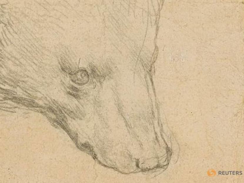 Leonardo Da Vinci's 'Head of Bear' drawing could fetch up to S$22.12 million Leonardo Da Vinci's 'Head of Bear' drawing could fetch up to S$22.12 million