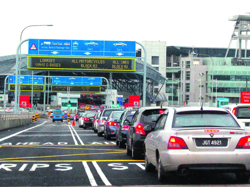 Tuas checkpoint. TODAY file photo