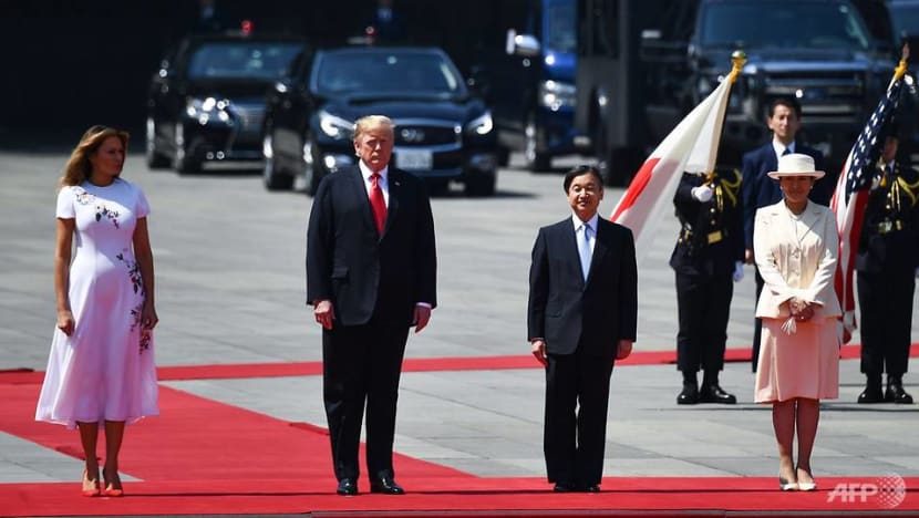 Trump becomes first foreign leader to meet Japan's new emperor Trump becomes first foreign leader to meet Japan's new emperor