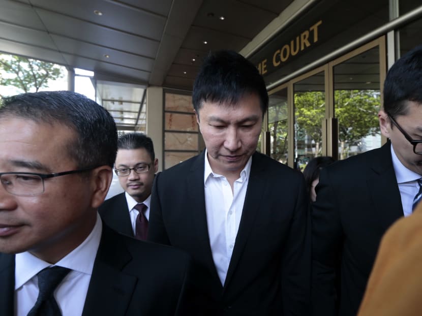 City Harvest Church founder and senior pastor Kong Hee leaves the Supreme Court on, April 7, 2017. Photo: Jason Quah/TODAY