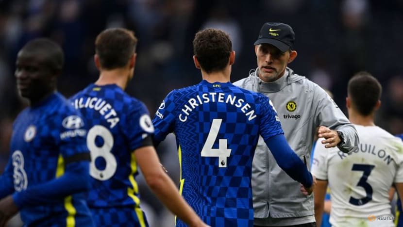 Football:
Tuchel says improved attitude sparked Chelsea's second-half rout of Spurs Football:
Tuchel says improved attitude sparked Chelsea's second-half rout of Spurs