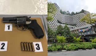 Auxiliary police officer charged with carrying loaded gun at Bugis+ shopping mall