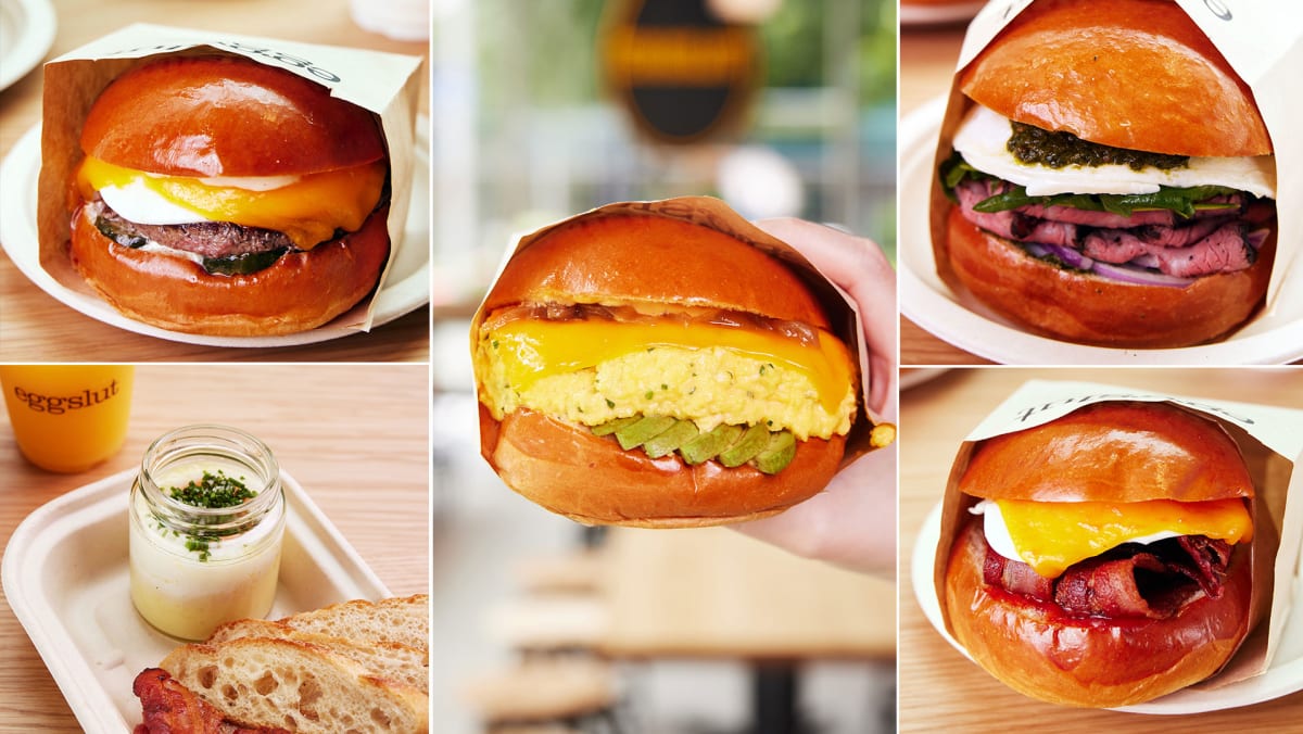 Eggslut menu store