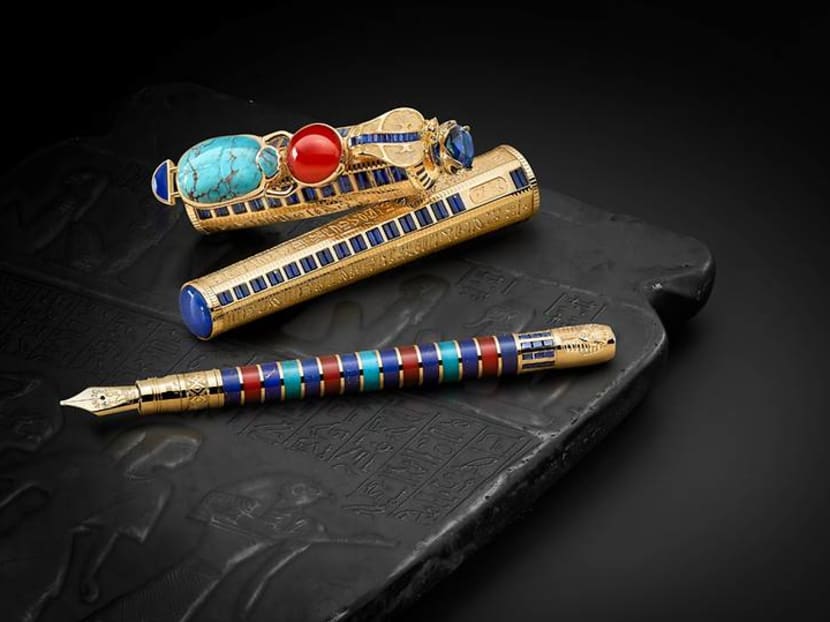 Write like an Egyptian: This pen collection is inspired by pharaohs and tombs Write like an Egyptian: This pen collection is inspired by pharaohs and tombs