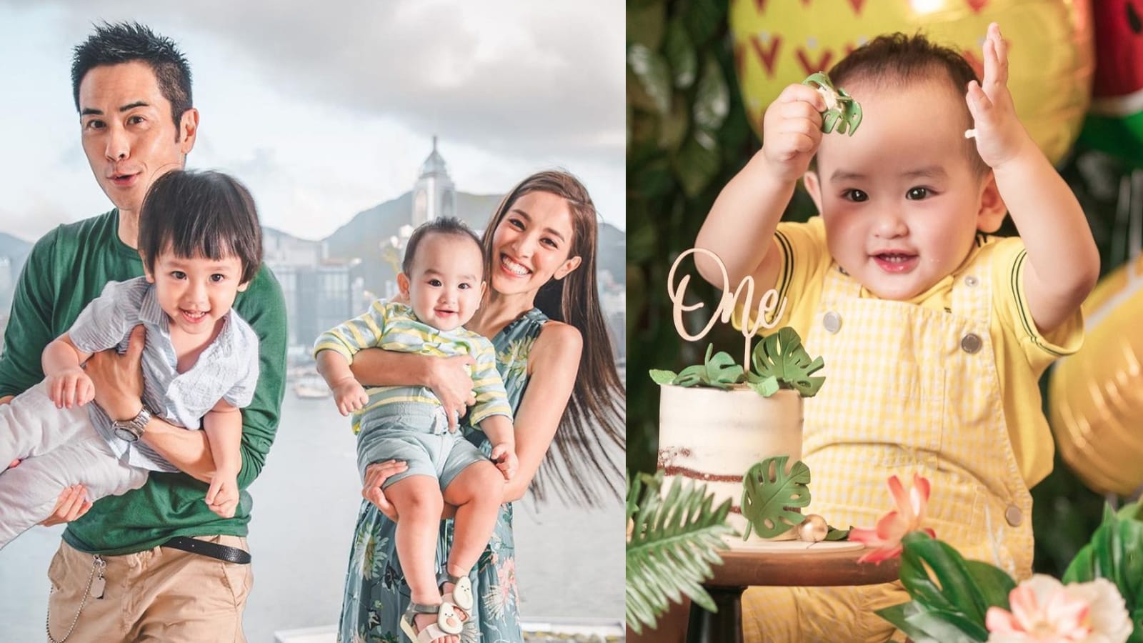 Kevin Cheng & Grace Chan Celebrate Younger Son’s First Birthday; Calls Him Their “Ray Of Sunshine”