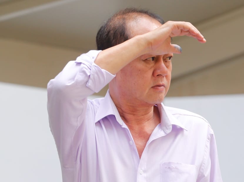 Chia Sin Lan (pictured) is accused of bribing Wong Chee Meng, former general manager of Ang Mo Kio Town Council, paying for his entertainment bills in the form of dinners and karaoke sessions.