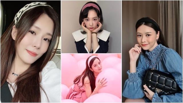 【潮人Keyword】少女时代、BLACKPINK、黄思恬、何盈莹都在戴的“小脸发箍”