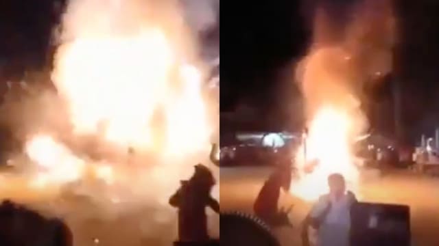 墨西哥亡灵节活动烟火爆炸 17人受伤包括孕妇孩童