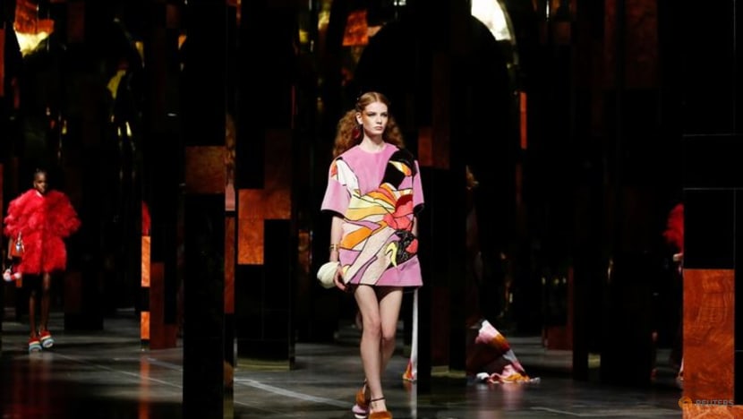 Fendi opens Milan shows with disco glam, butterflies at Ferretti Fendi opens Milan shows with disco glam, butterflies at Ferretti