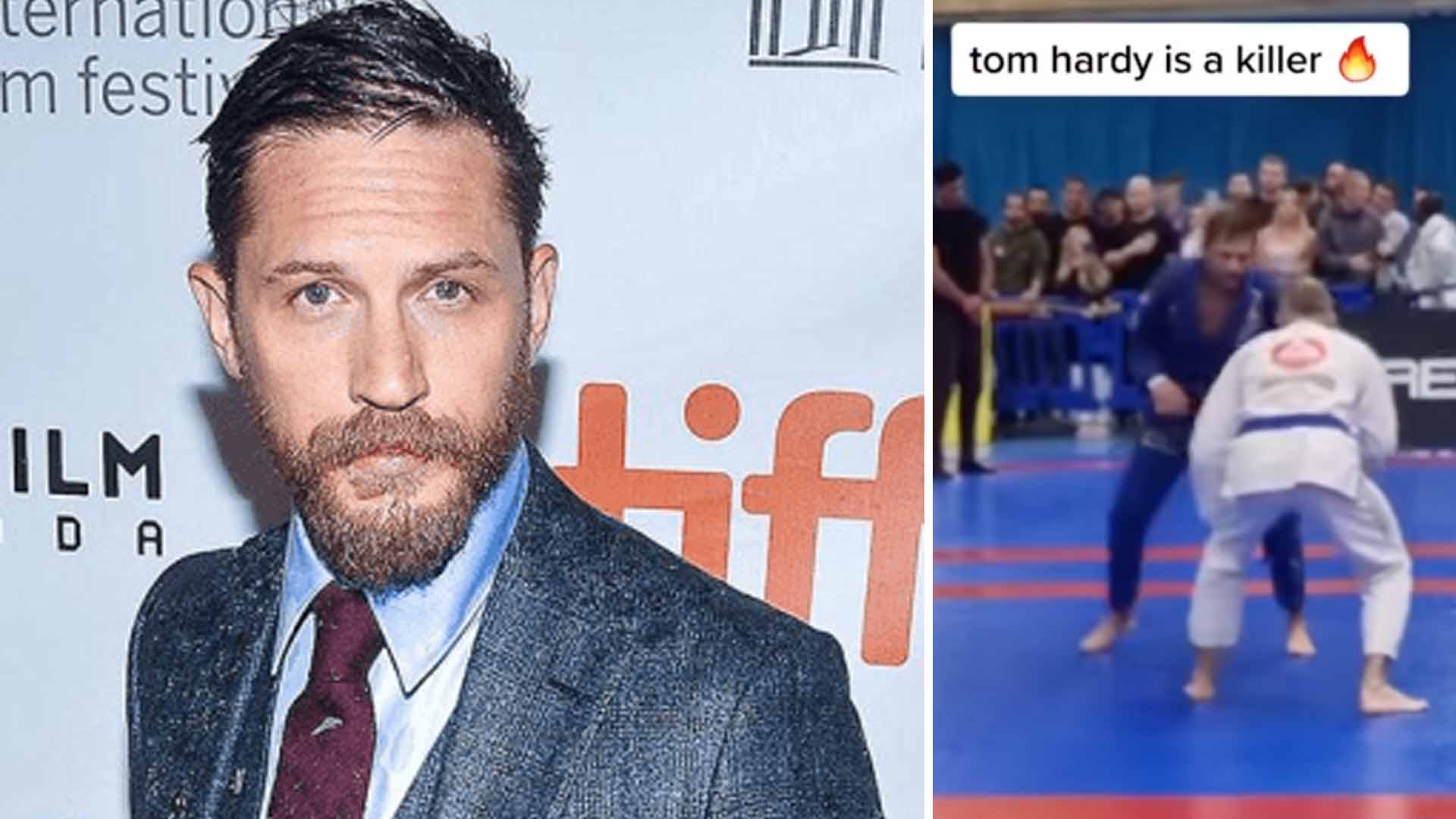 Tom Hardy Wins Double Gold At JiuJitsu Tournament In The UK TODAY