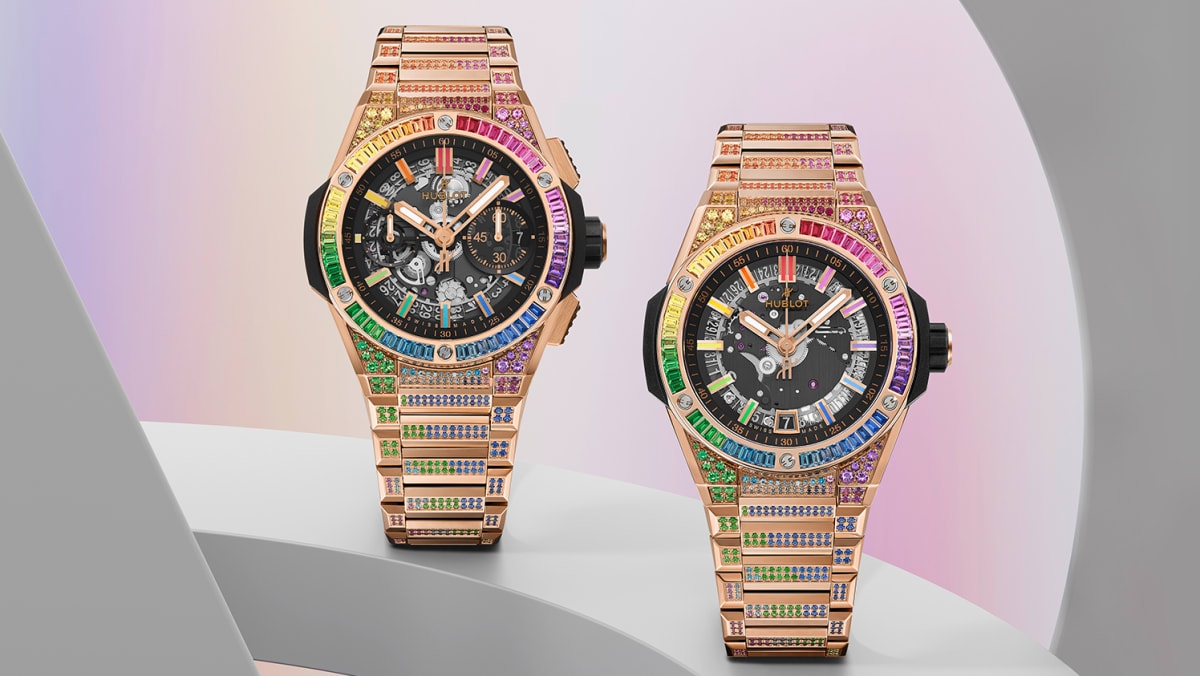 Hublot launches two watches that show off every colour everywhere