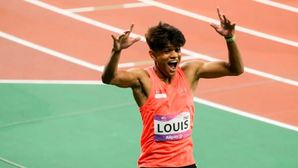 Singapore sprinter Marc Brian Louis smashes UK Shyam’s 22-year 100m national record at Asian Games