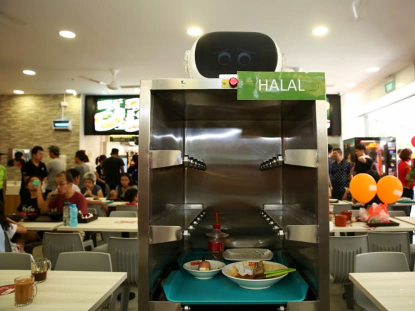 First ‘productive’ coffee shops employ tray-return, floor-cleaning robots First ‘productive’ coffee shops employ tray-return, floor-cleaning robots