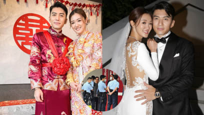 Benjamin Yuen & Bowie Cheung Hold Wedding In S$12mil Home Amidst COVID-19 Spike; Police Show Up To Check On Things