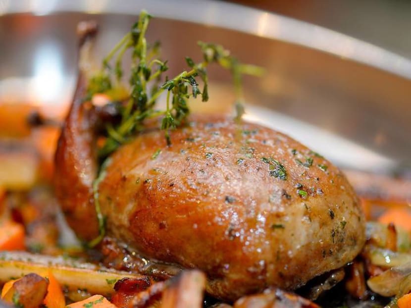 Miss Le Saint Julien at the Fullerton's Waterboat House? Its chef is back for a week Miss Le Saint Julien at the Fullerton's Waterboat House? Its chef is back for a week