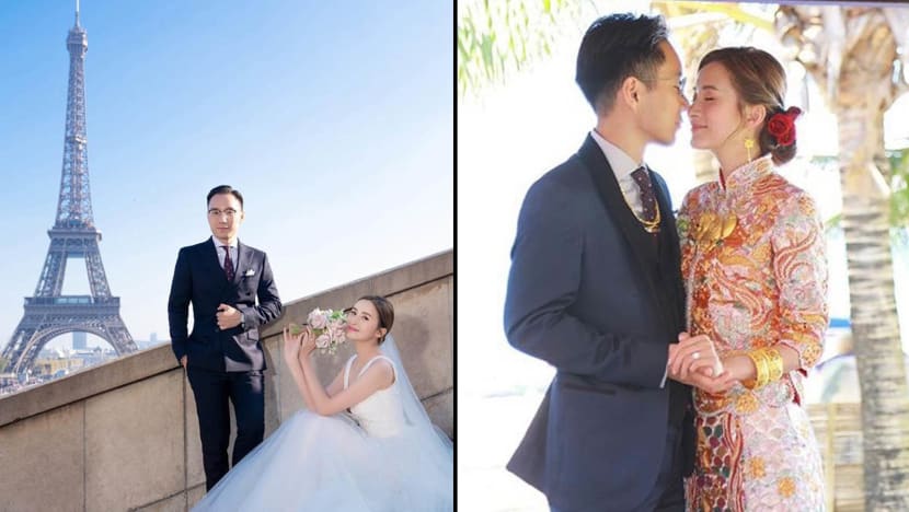 Jess Sum ties the knot in dreamy beach wedding