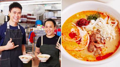After Failed Investments & Cafe Ventures, Siblings Become Laksa Hawkers