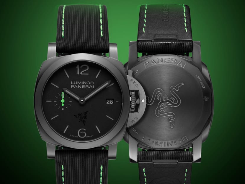 Why is luxury watchmaker Panerai working with gaming company Razer? 