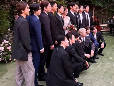 Super Junior members past and present reunite at Ryeowook's wedding 