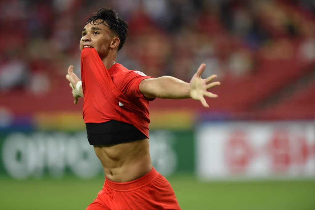 Singapore hold Indonesia to 1-1 draw in first leg of AFF Suzuki Cup semi-final 