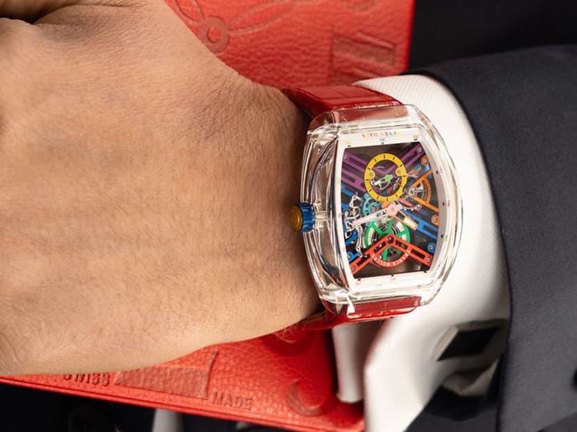 Somewhere over the rainbow, watchmakers want to add colour to your life