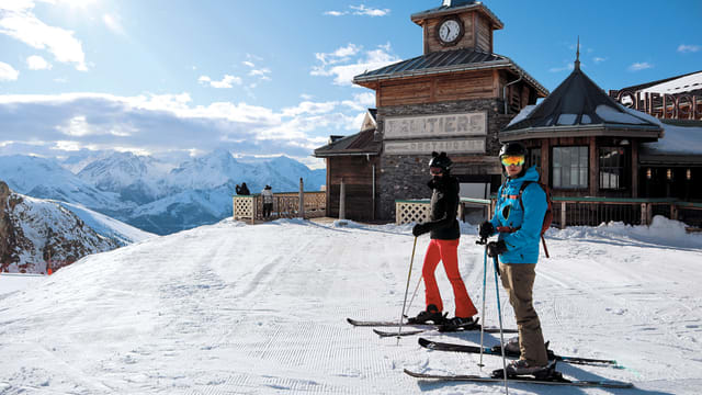 法国阿尔卑斯山　高海拔滑雪登山纪行