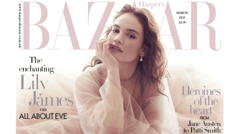 Lily James: The blonde, sweet thing is 'so not me' Lily James: The blonde, sweet thing is 'so not me'
